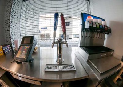 US Cellular Center DoubleTree by Hilton Hotel Concessions Beer Tap