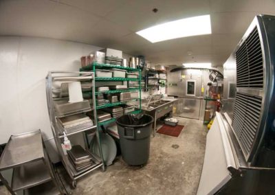 US Cellular Center DoubleTree by Hilton Hotel Commercial Kitchen Storage