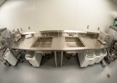 US Cellular Center Commercial Kitchen Handwashing Sinks