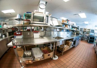 US Cellular Center Commercial Kitchen Prep Counter
