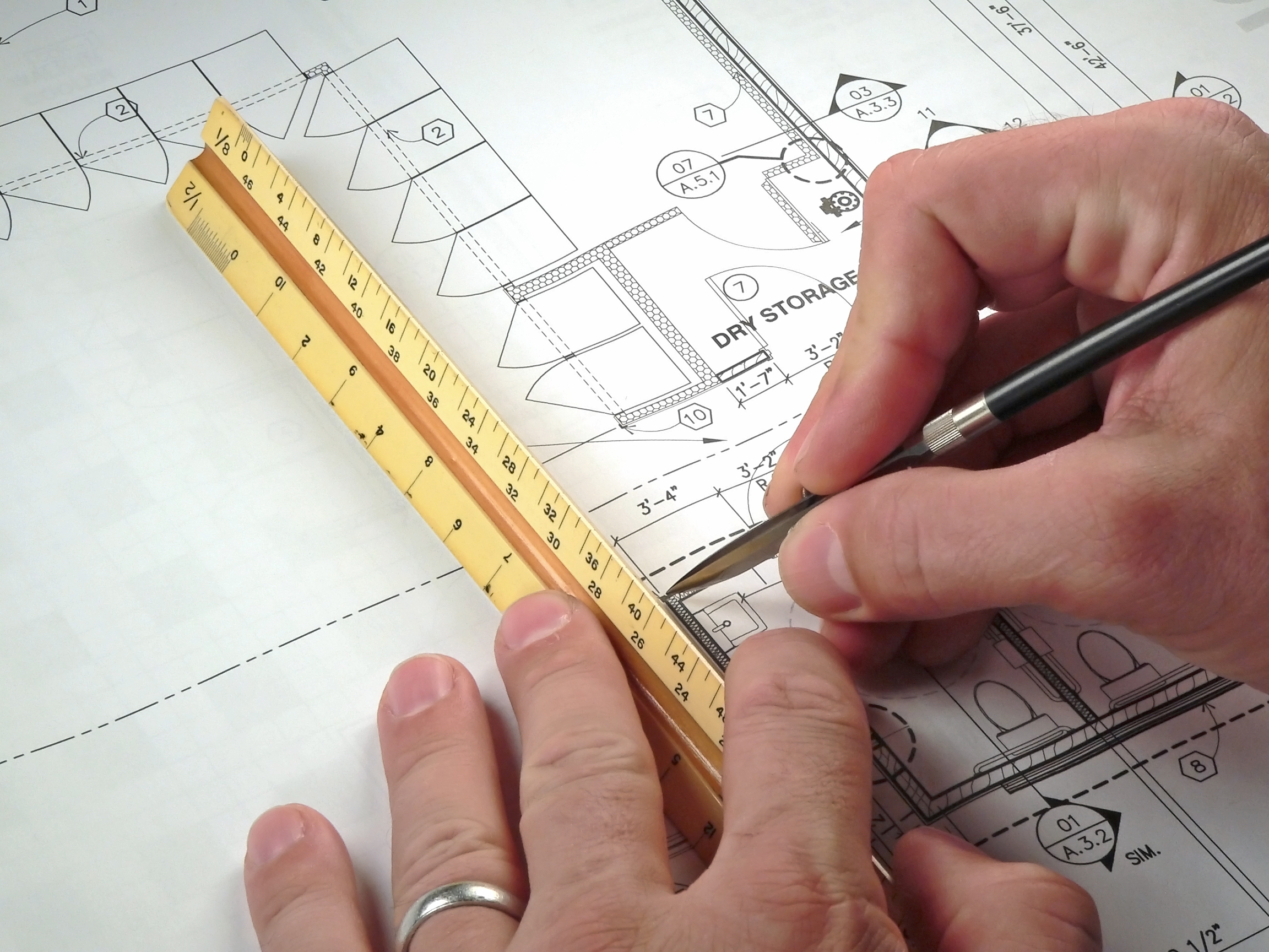 Commercial Kitchen Plan Drawing