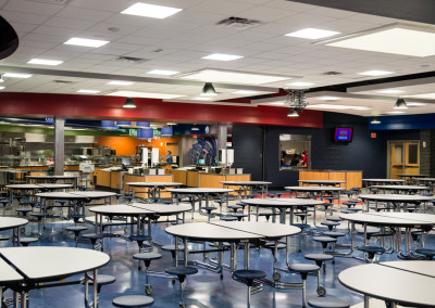 Washington High School Cafeteria Table Seating