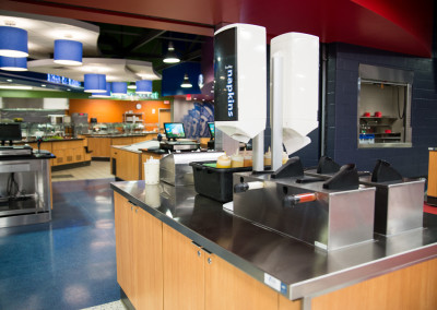 Washington High School Cafeteria Napkin Dispenser