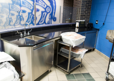Washington High School Cafeteria Sink