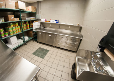 Washington High School Cafeteria Commercial Kitchen Storage