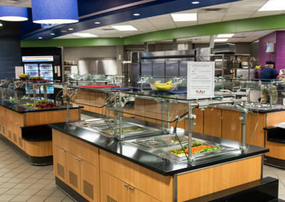 Washington High School Cafeteria Chopped Station