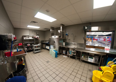 Washington High School Cafeteria Commercial Kitchen Dish Room