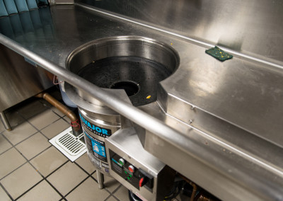 Washington High School Cafeteria Commercial Kitchen Garbage Disposal System