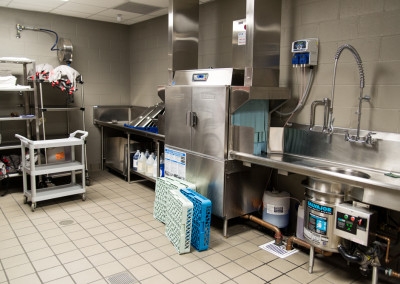 Washington High School Cafeteria Commercial Kitchen Dishwasher