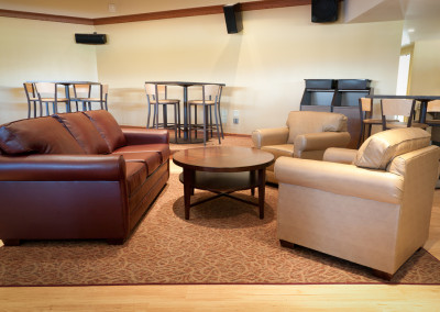 Coe College Campus Pub Lounge Seating