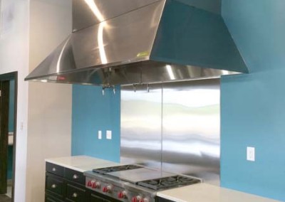 Geonetric Company Cafeteria Stainless Steel Hood