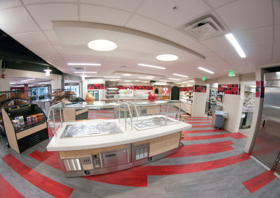 Rapids Foodservice Contract and Design remodel of Linn-Mar High School cafeteria and kitchen