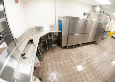 Linn Mar High School Commercial Dishwasher and Conveyor Belt