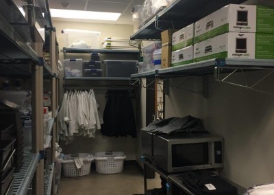 Mid-Prairie Storage Closet with Shelving
