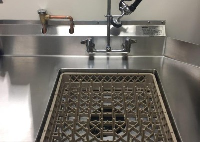 Mid-Prairie Dishwashing Sink