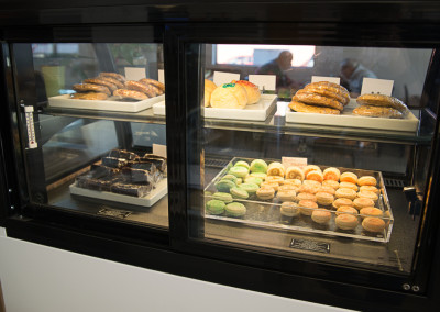 Silhouette Bakery and Bistro Pastry Display Case