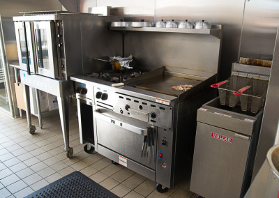 Silhouette Bakery & Bistro Fast Food Kitchen Flat Top Grill