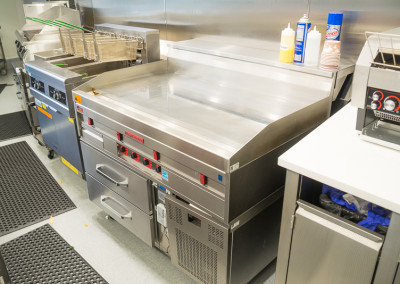 UIHC Cafeteria Commercial Kitchen Flat Top Grill