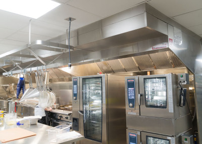 Hilton Hotel at Iowa Events Center Commercial Kitchen Hood