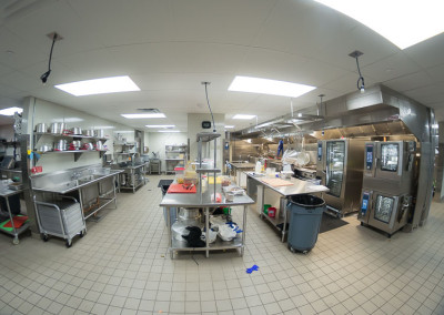 Hilton Hotel at Iowa Events Center Commercial Kitchen