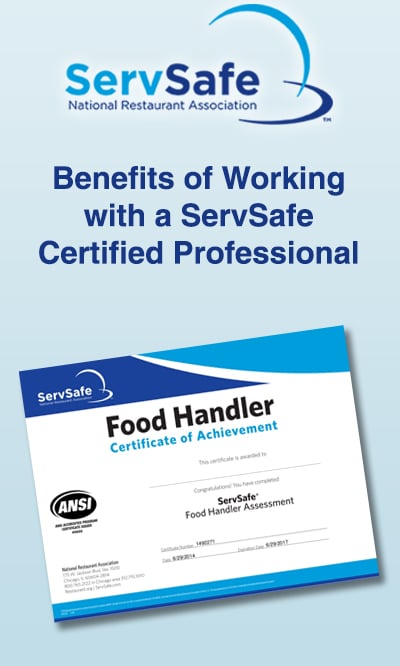 benefits of servsafe certification