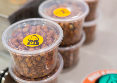 Hot Indian Portioned Roasted Chickpeas