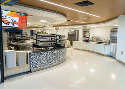 Prairie High School Cafeteria Food Service Line