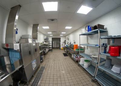 Prairie High School Cafeteria Dishwashing Room
