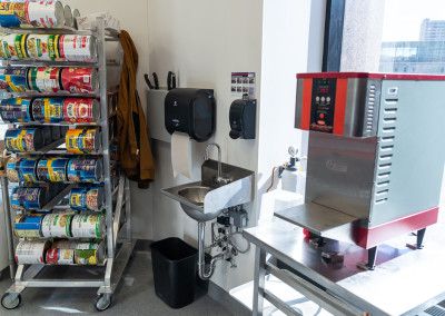 Cafe 655 at Principal Financial Commercial Kitchen Can Storage Cart
