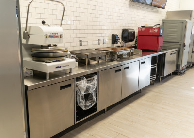 Cafe 655 at Principal Financial Stainless Steel Food Prep Counter