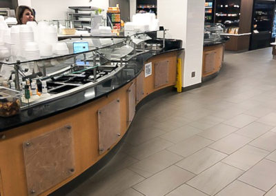 Mercy Hospital Cafeteria Food Service Counter