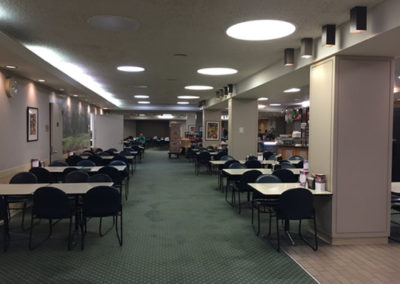 Mercy Hospital Before Renovation Cafeteria Dining Area