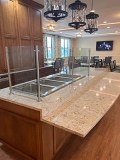 Grand Living at Riverstone Serving Counters