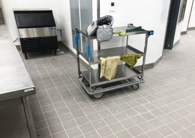 Ames High School Stainless Steel Service Cart