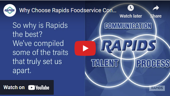 why choose rapids foodservice