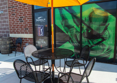 X-Golf Outdoor Patio Seating