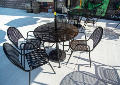 X-Golf Outdoor Seating
