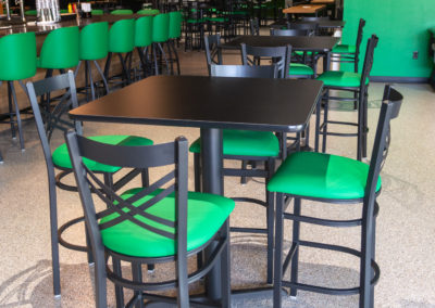 X-Golf High Top Tables and Chairs