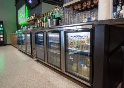 X-Golf Cedar Rapids Bar Under Counter Beverage Fridge