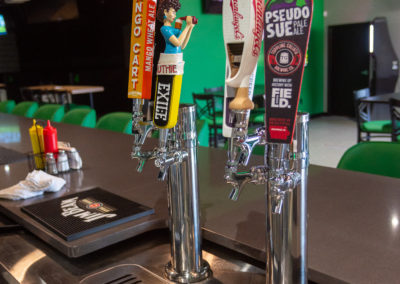 X-Golf Commercial Kitchen Beer Tap Handles