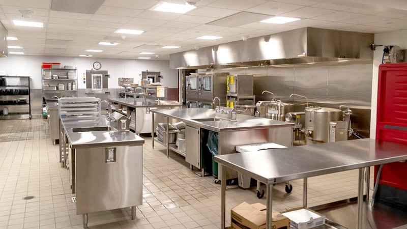 Prairie High School Cafeteria Kitchen