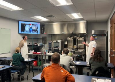 Rational CookingLive Event - chef is cooking Stir Fry
