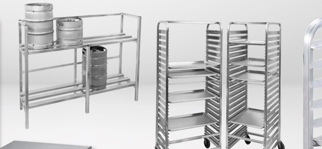 Cantilevered Shelving for Foodservice Operations
