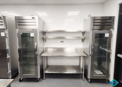 Commercial kitchen and student-run restaurant at Olathe Innovation Center