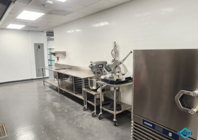 Commercial kitchen and student-run restaurant at Olathe Innovation Center