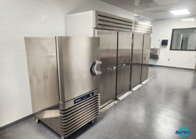 Commercial kitchen and student-run restaurant at Olathe Innovation Center