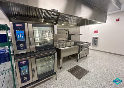 St. Joan of Arc project - Cookline Area: Range, Rational iVario & iCombi Ovens