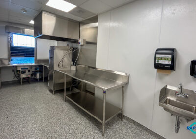 St. Joan of Arc project - Scullery Area