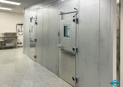 St. Joan of Arc project - Walk-In Freezer & Cooler