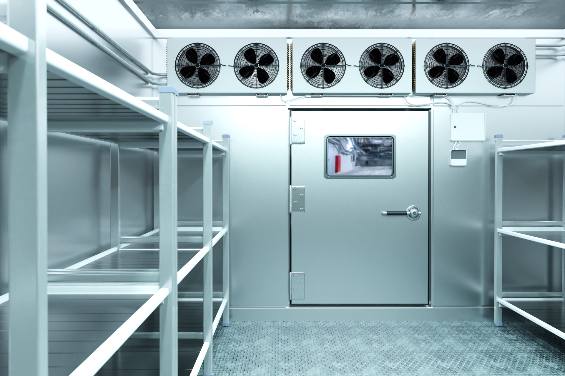 Refrigeration chamber for food storage